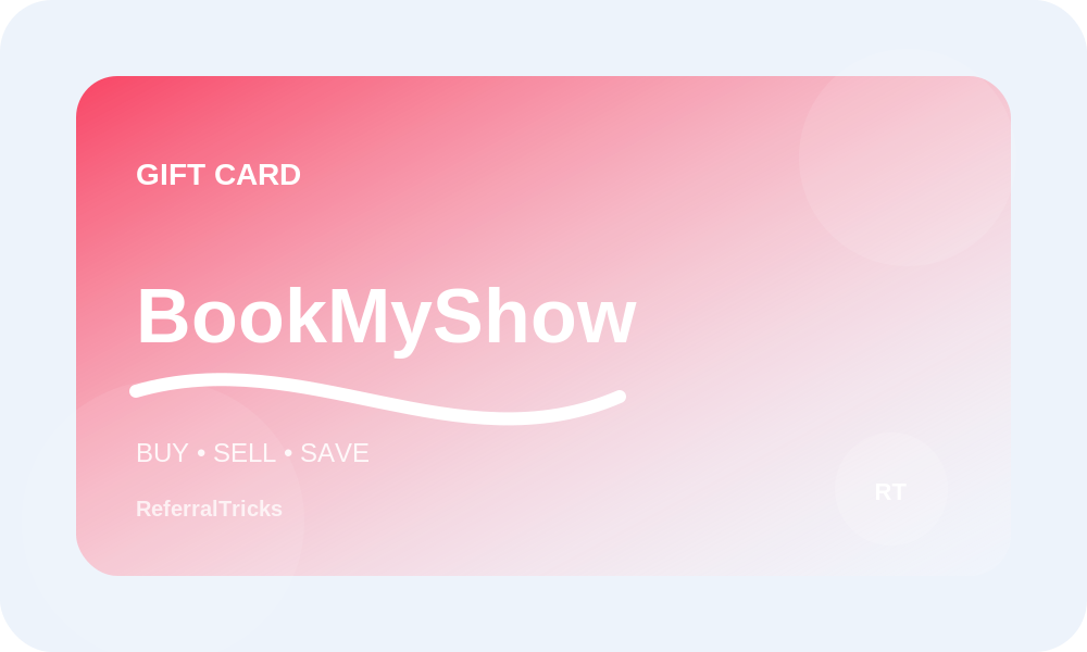 BookMyShow Gift Card