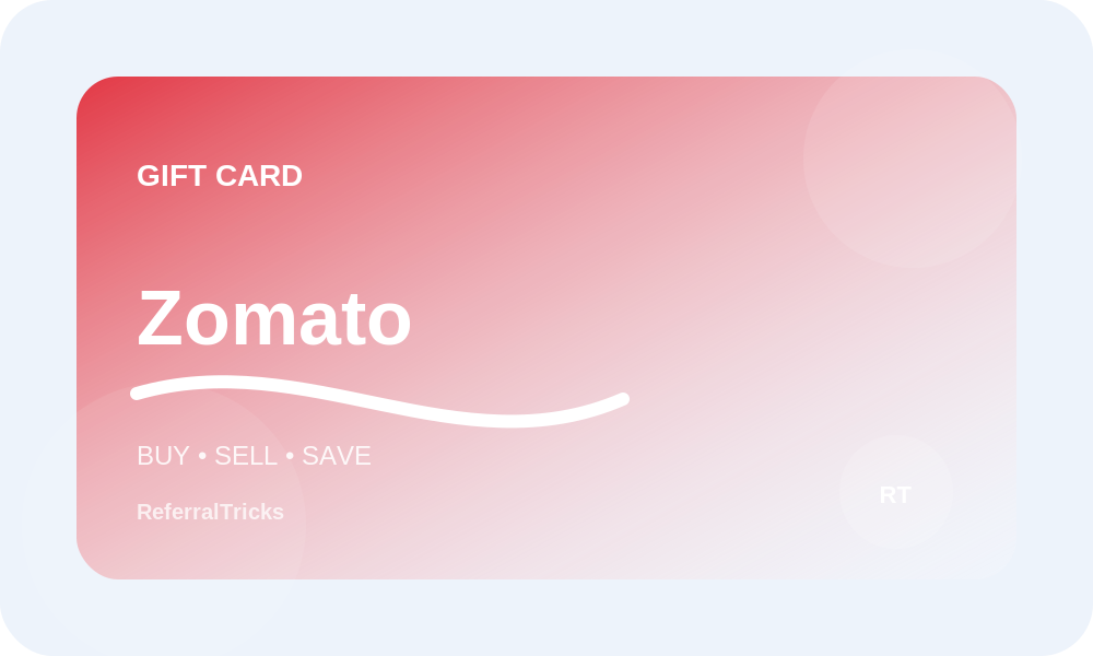 Zomato Gift Card