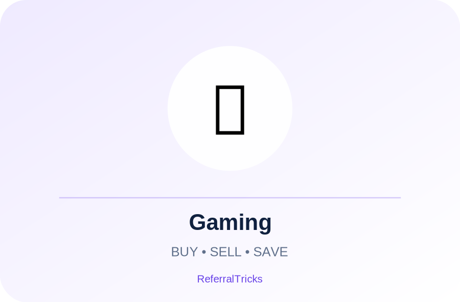 Gaming gift cards