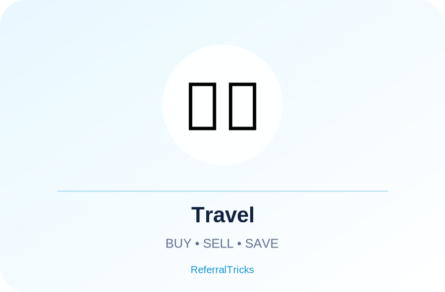 Travel gift cards