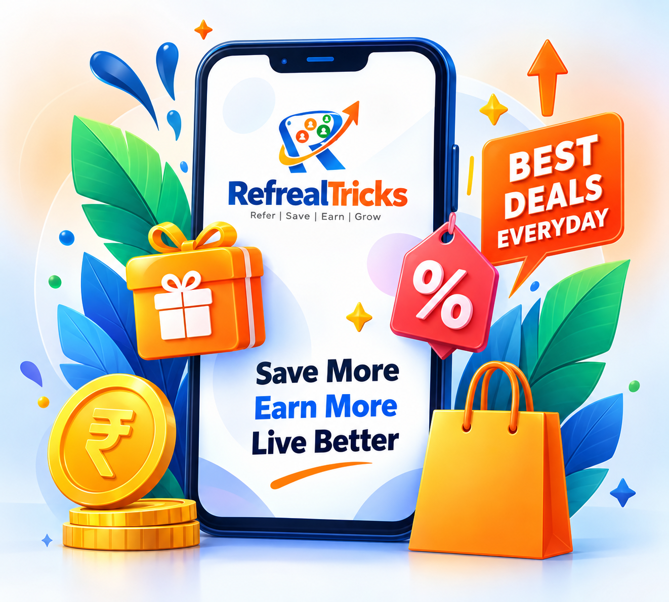 RefrealTricks App and Deals Graphic